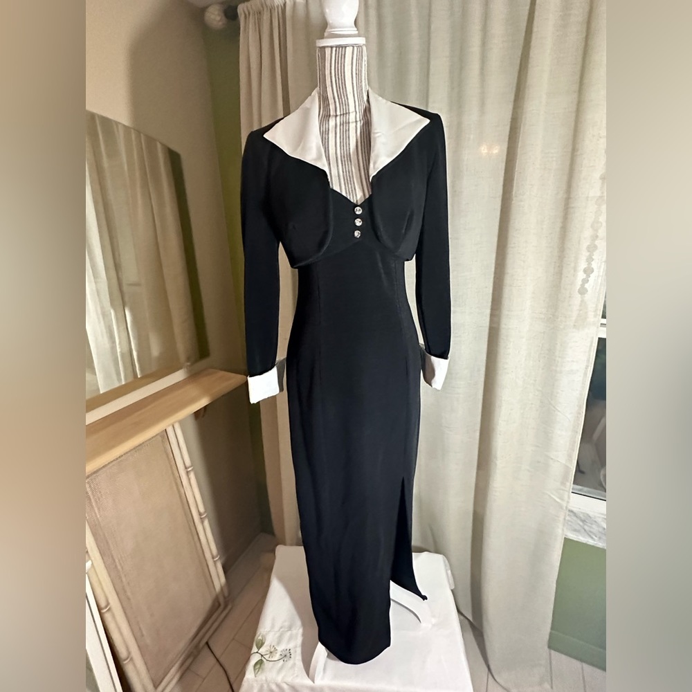 Vintage Bari Jay tuxedo gown